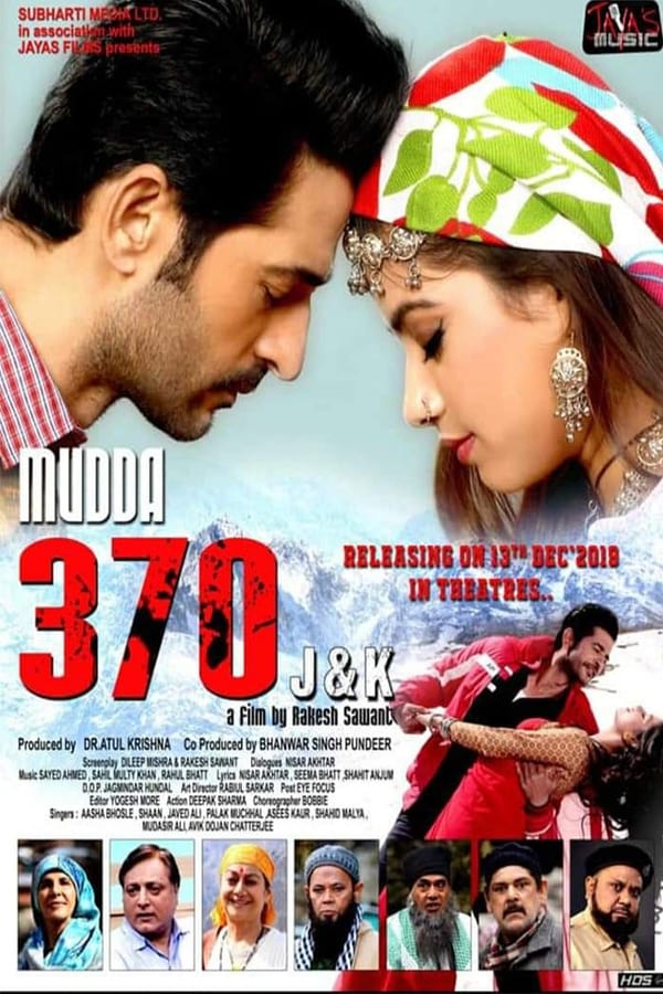 Mudda 370 J&K 2019 Hindi Full Movie